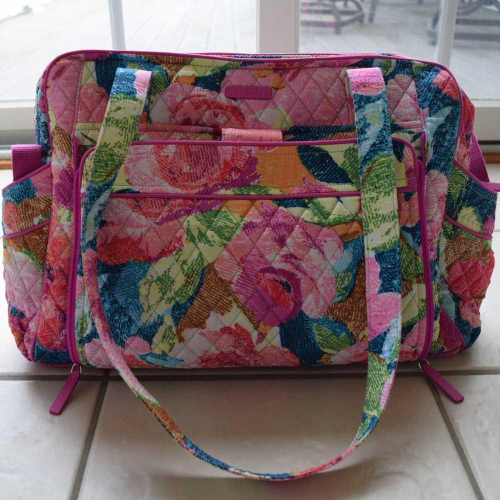 NEW! - Vera Bradley Superbloom Stroll Around Bag